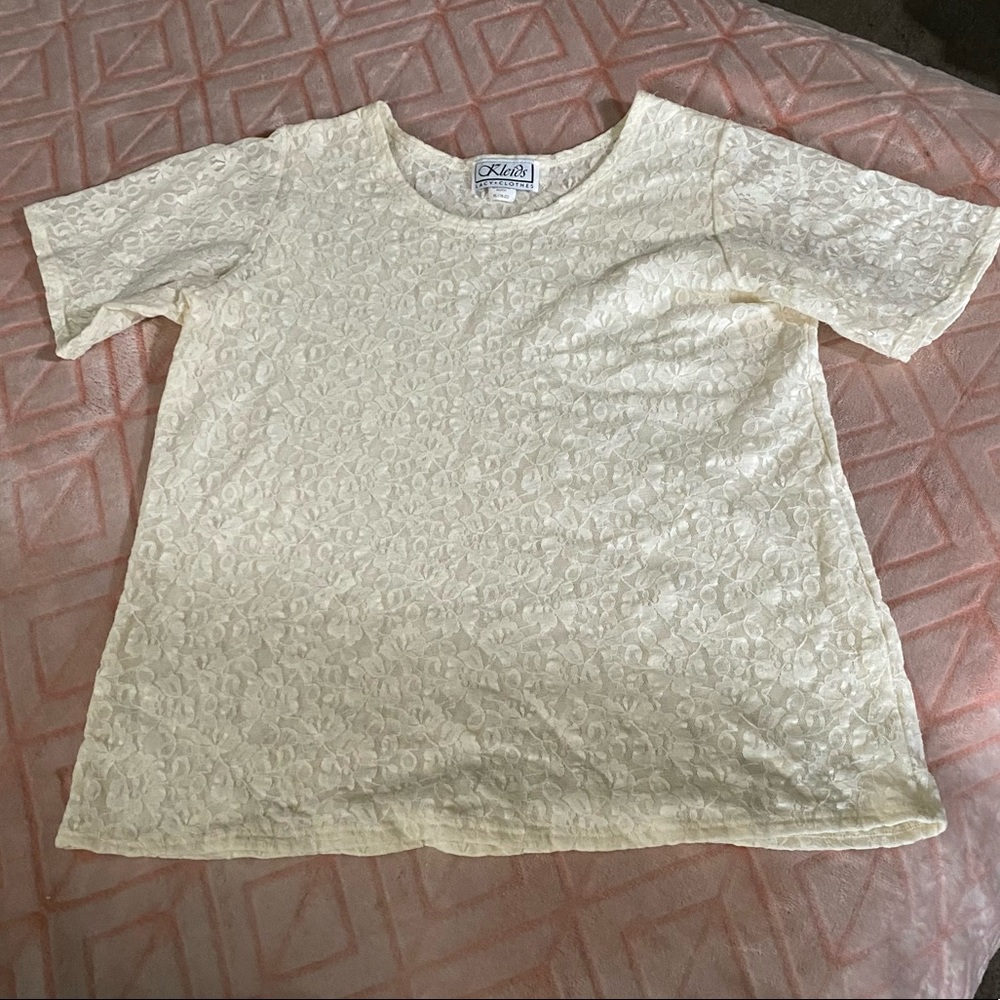 lacy tee